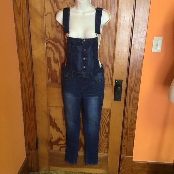 Wax Jean Blue Denim Overalls - Picture 5 of 8